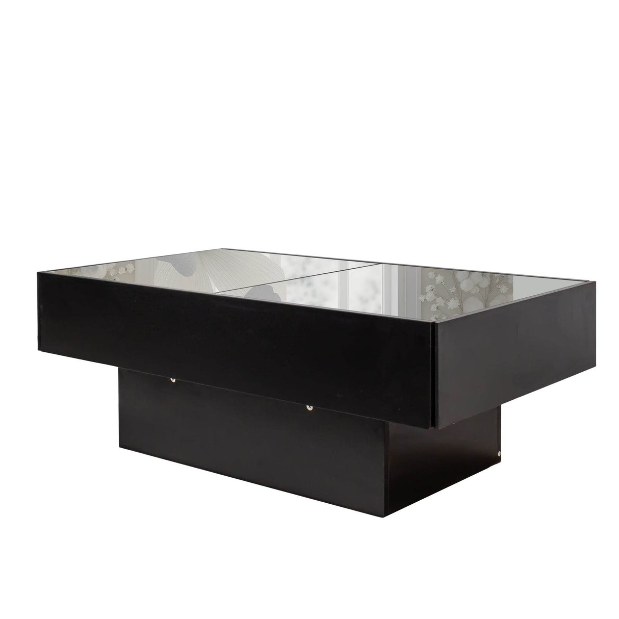 Extendable Coffee Table With Sliding Top And Storage Compartment - Sleep Galleria