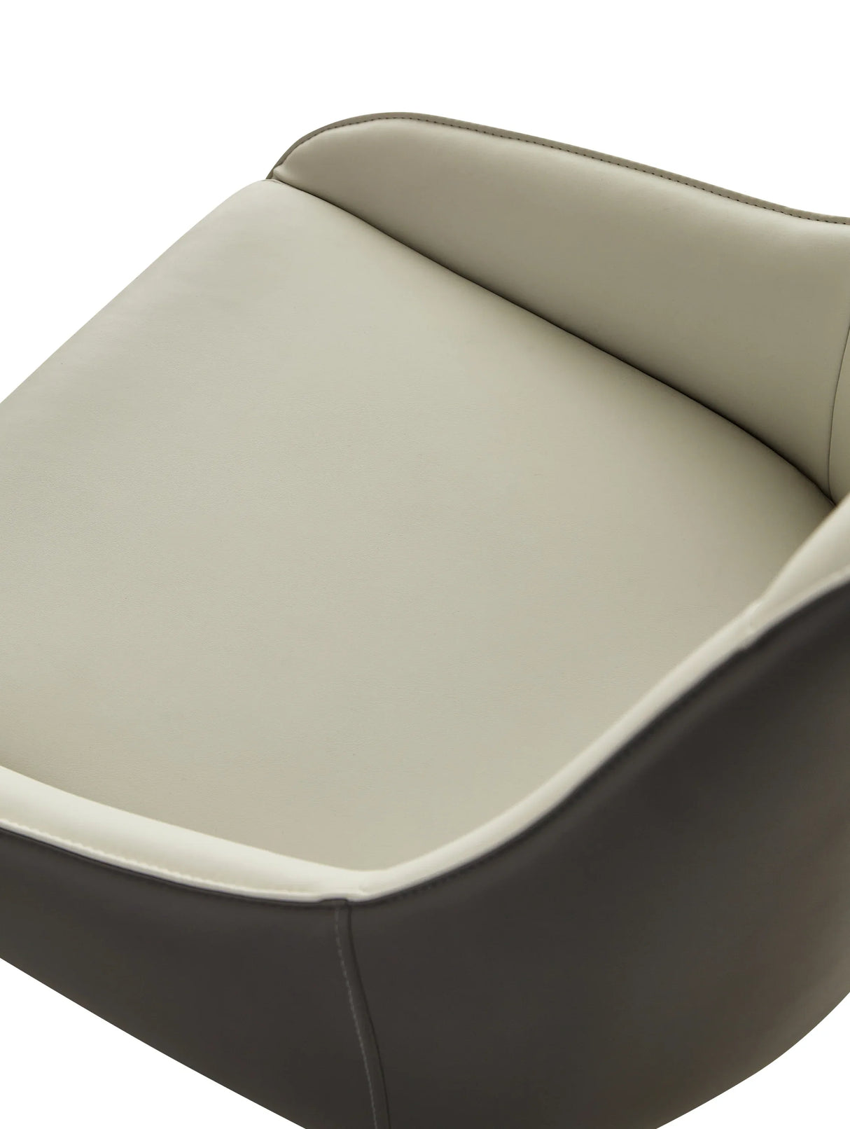 Modern PU Leather Dining Chair Set With Metal Legs Pair - Omega Lifestyles