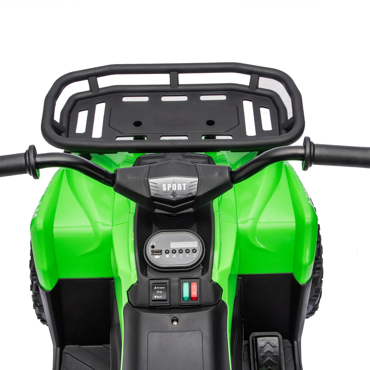 24V High-Power Kids Ride On ATV With LED Headlights - Omega Lifestyles