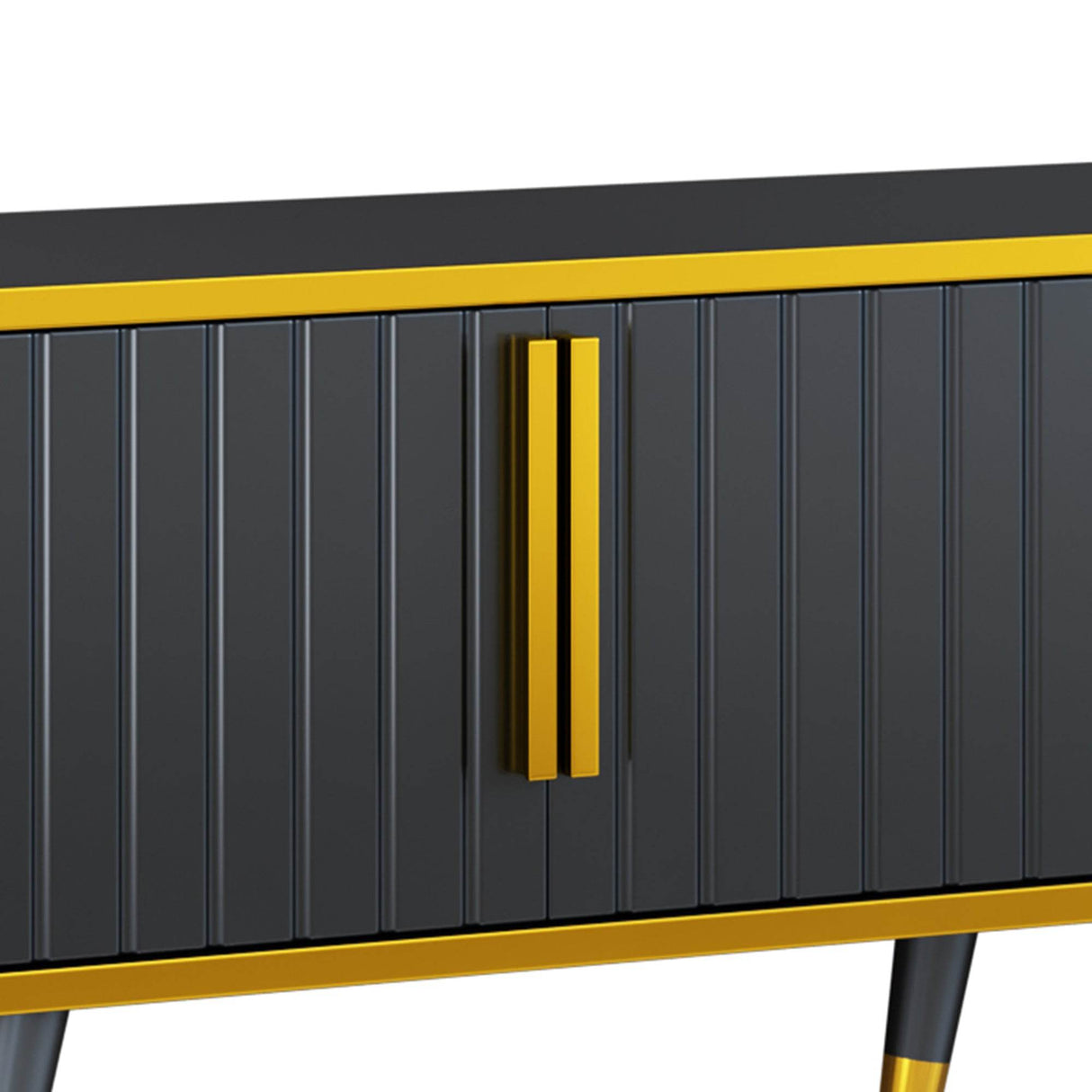 Modern Luxury Minimalism TV Stand With Storage Cabinets - Sleep Galleria