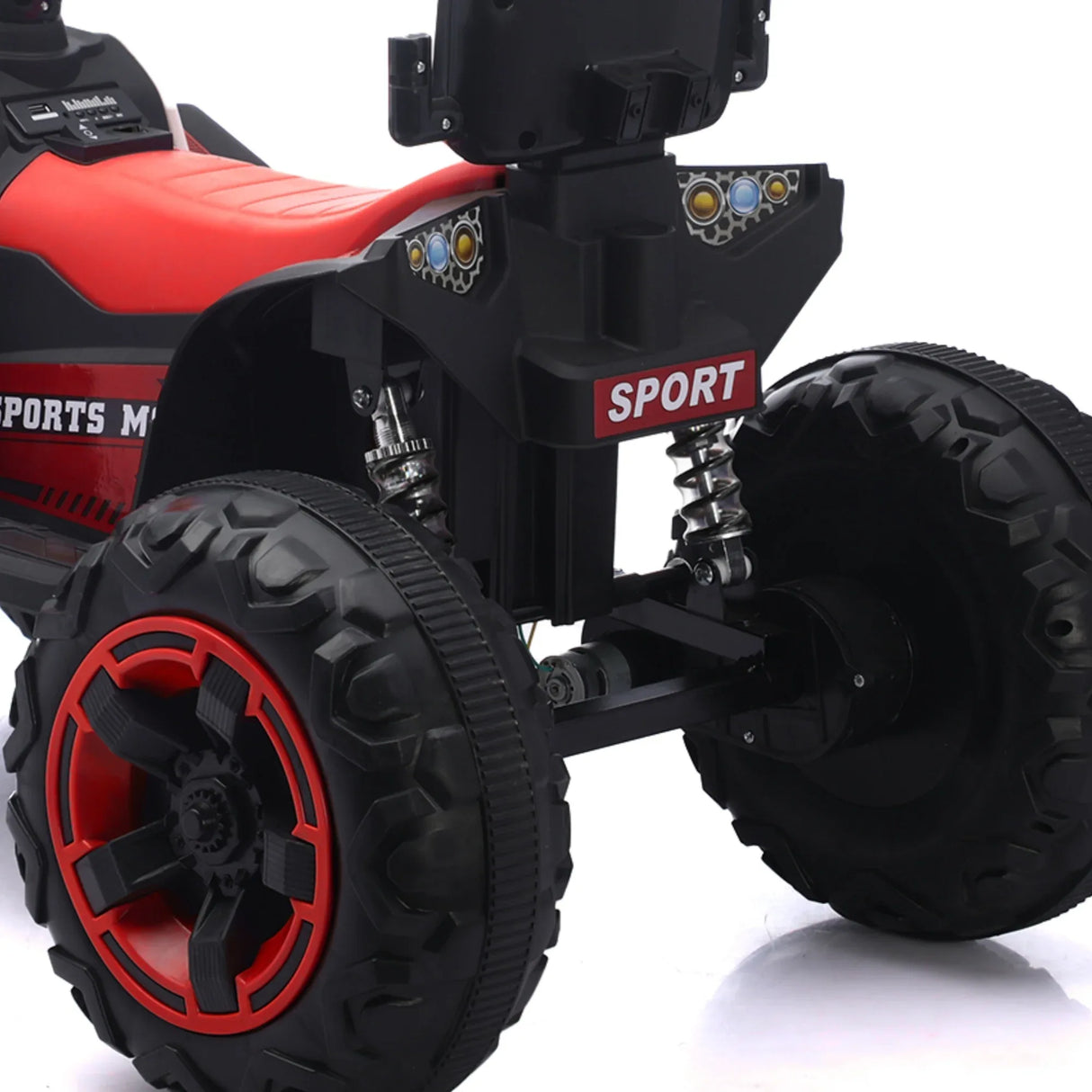 12V Kids Electric Dual Drive Shock Absorption ATV Car - Omega Lifestyles