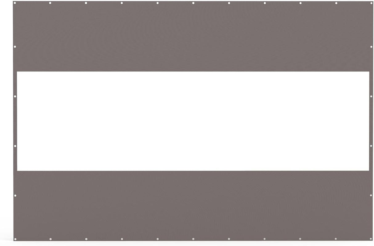 Heavy Duty Waterproof Outdoor PVC Polyester Curtain 8x12