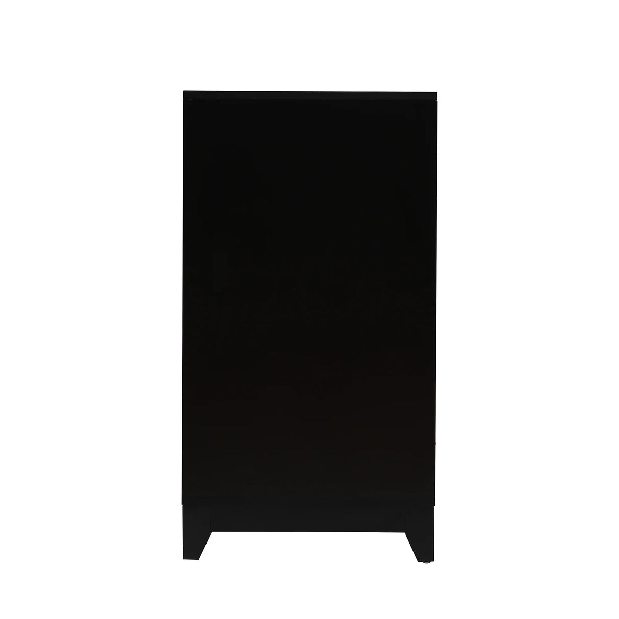 Modern Black Particle Board MDF TV Stand Cabinet - Omega Lifestyles