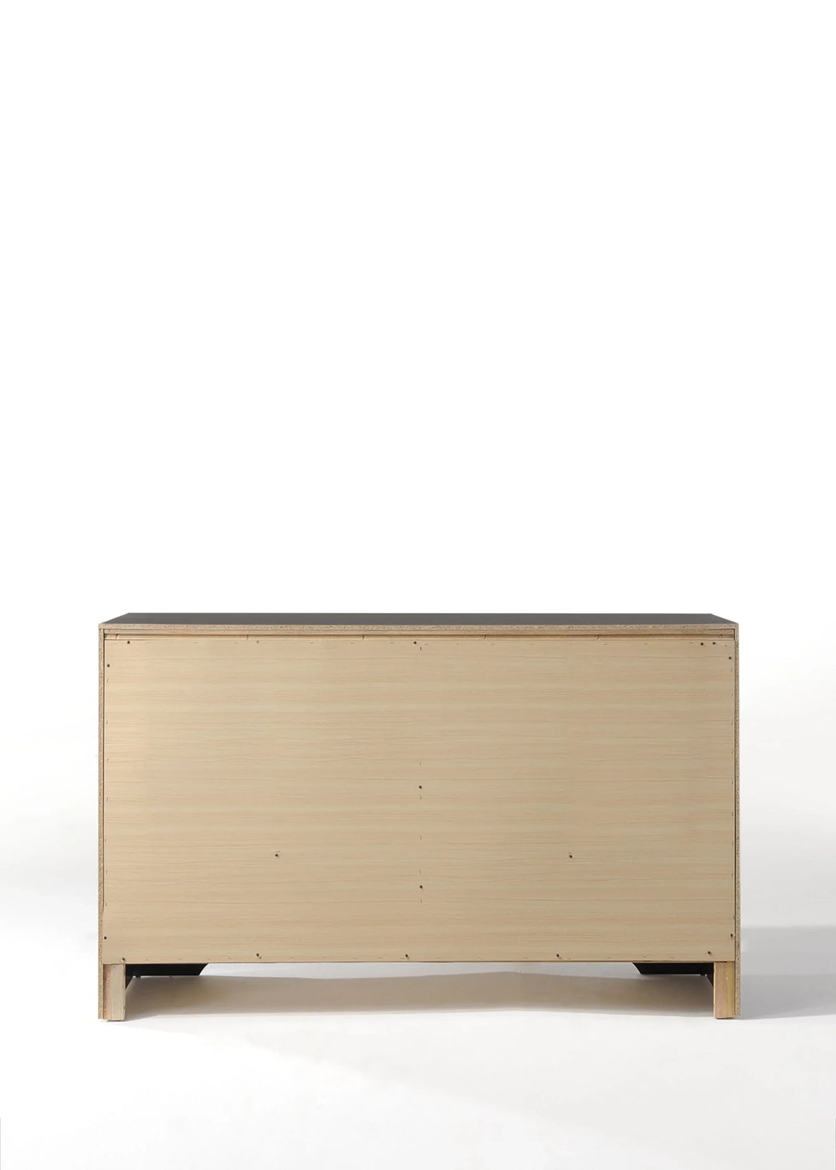 Black Synthetic Wood Modern Storage Dresser - Omega Lifestyles