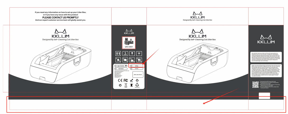 Smart Automatic Self-Cleaning Cat Litter Box - Omega Lifestyles