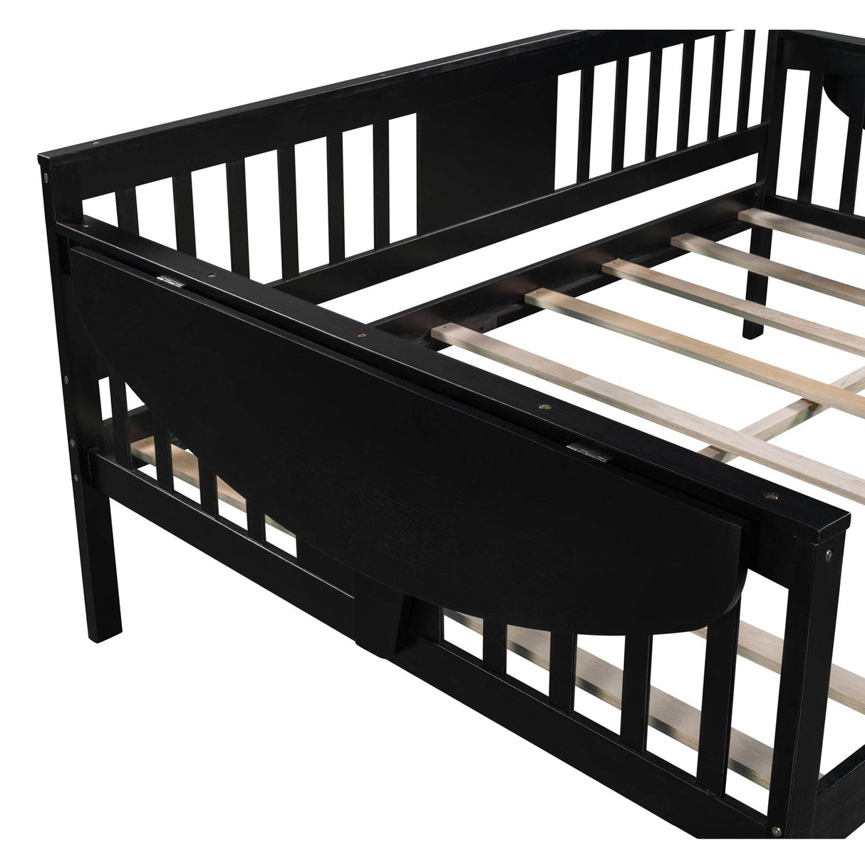 Full Full Size Solid Wood Espresso Daybed Frame - Omega Lifestyles