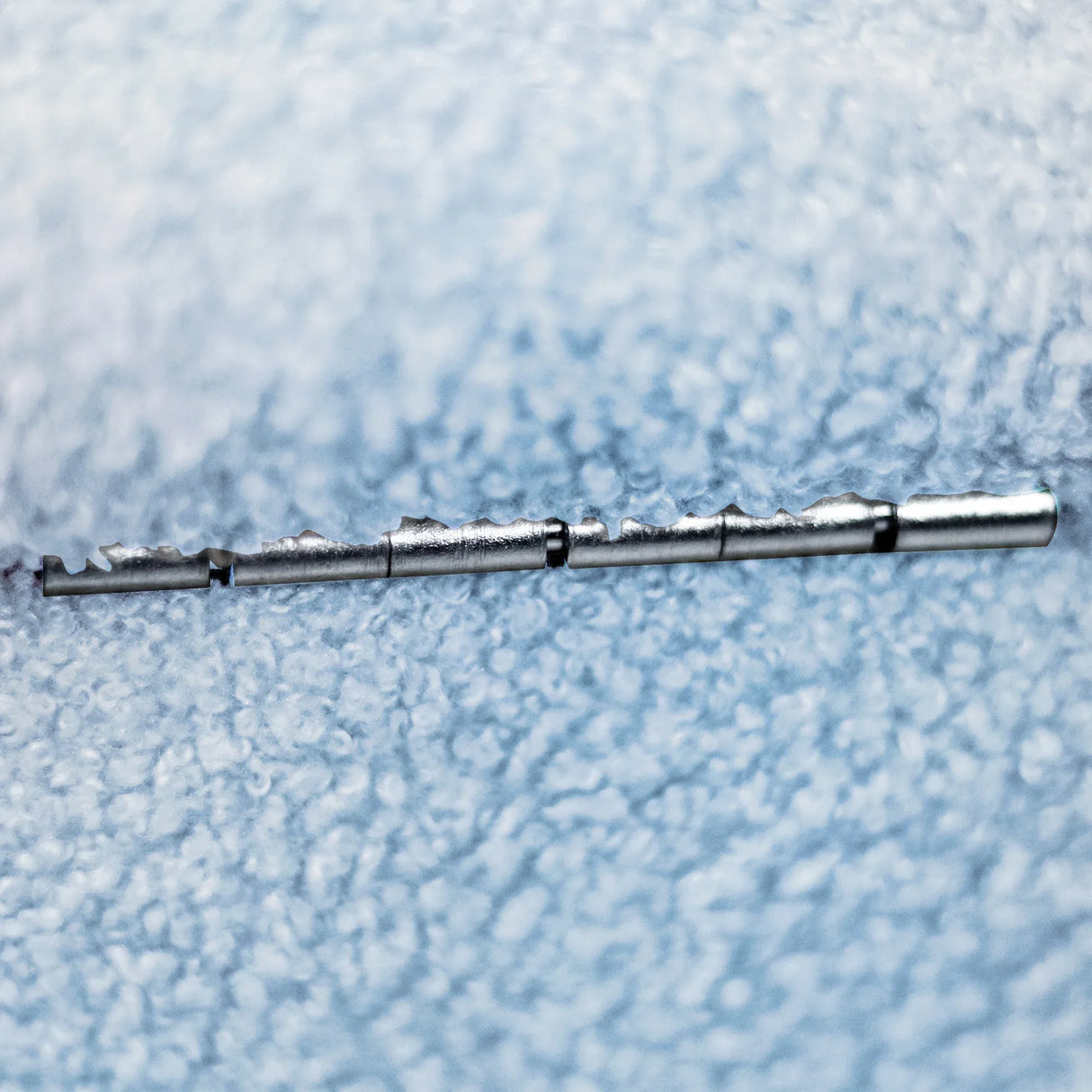 Blue Faux Fur Upholstered Storage Bench With Gold Legs - Omega Lifestyles