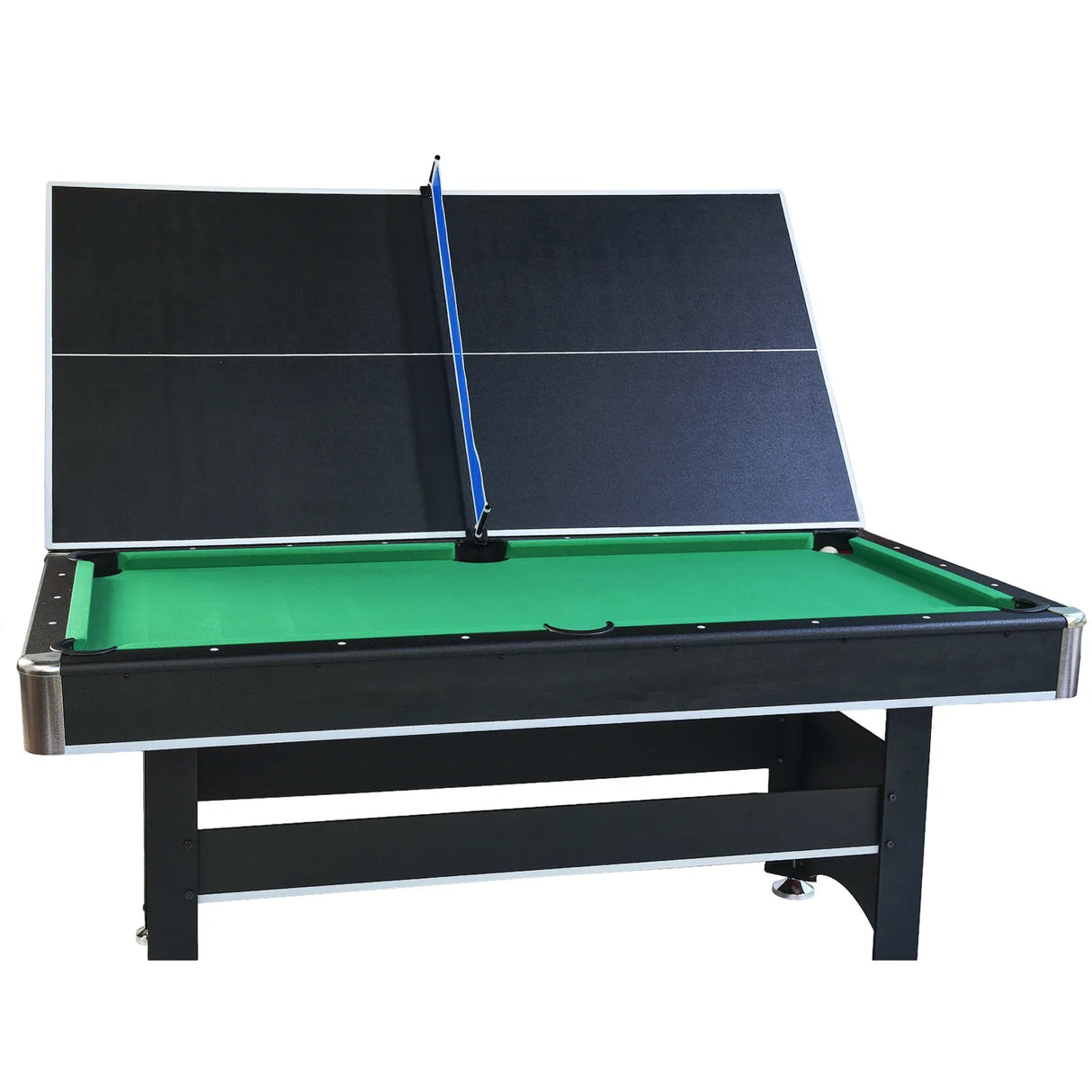 Engineered Wood Pool Table With Table Tennis Top - Omega Lifestyles