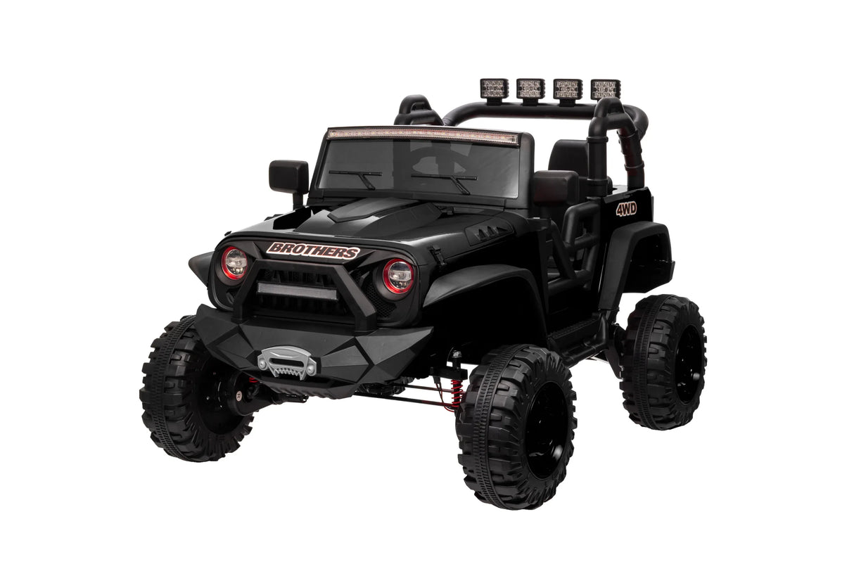 2-Seater 24V Ride-On Toy Truck With Remote Control - Omega Lifestyles
