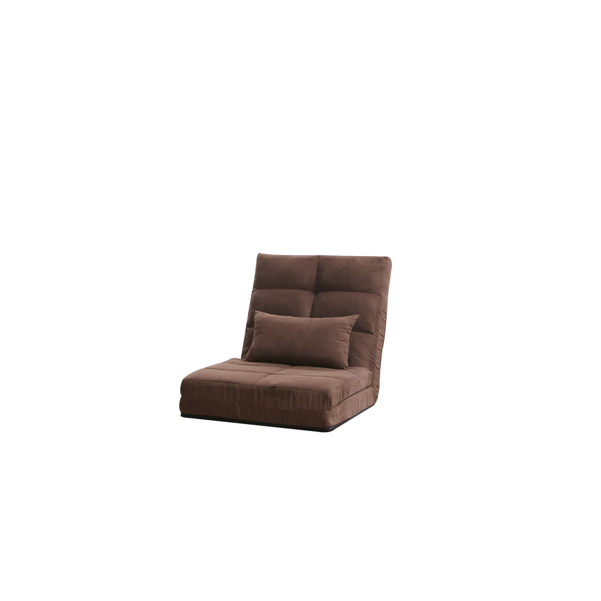 Adjustable Fold-Down Metal Frame Sofa Bed With Pillow - Omega Lifestyles