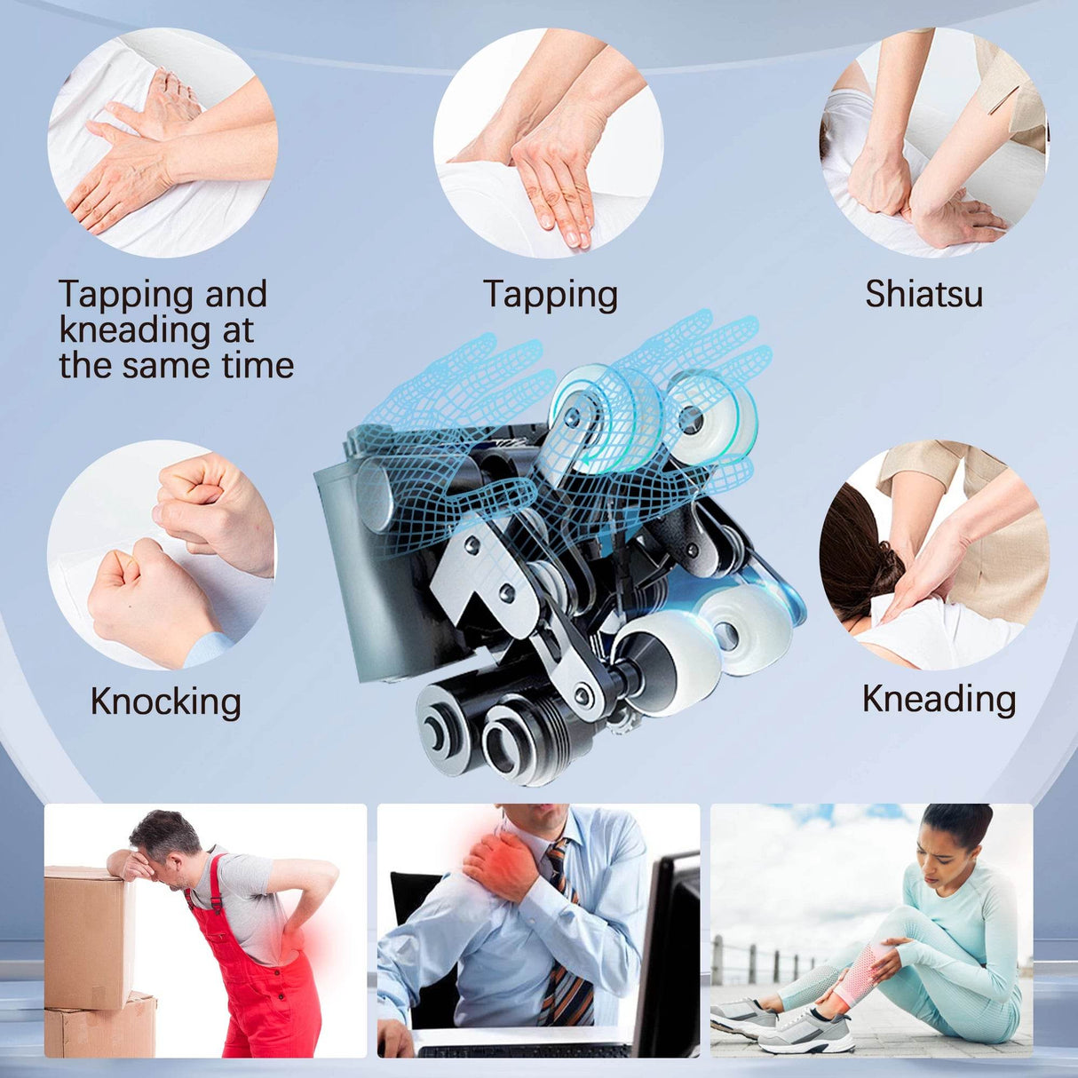 2025 Upgraded 4D Massage Chair Full Body Zero Gravity SL Track Shiatsu Stretching Relief, Back & Calf Heating, Install-Free