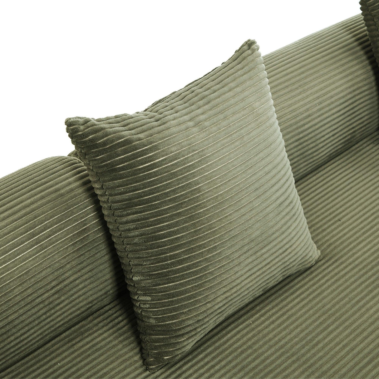 Convertible Folding Corduroy Memory Foam Sofa Bed - Omega Lifestyles