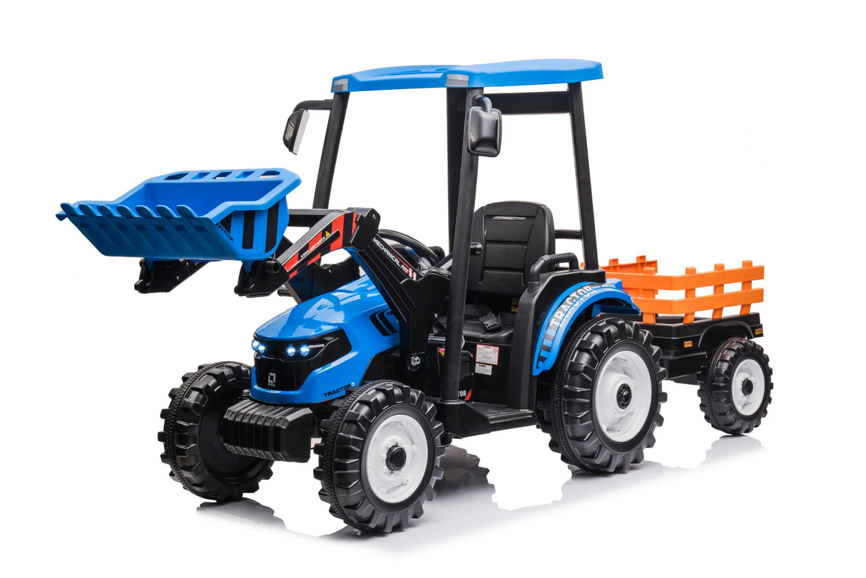 24V Kids Remote Control Ride On Pedal Tractor - Omega Lifestyles