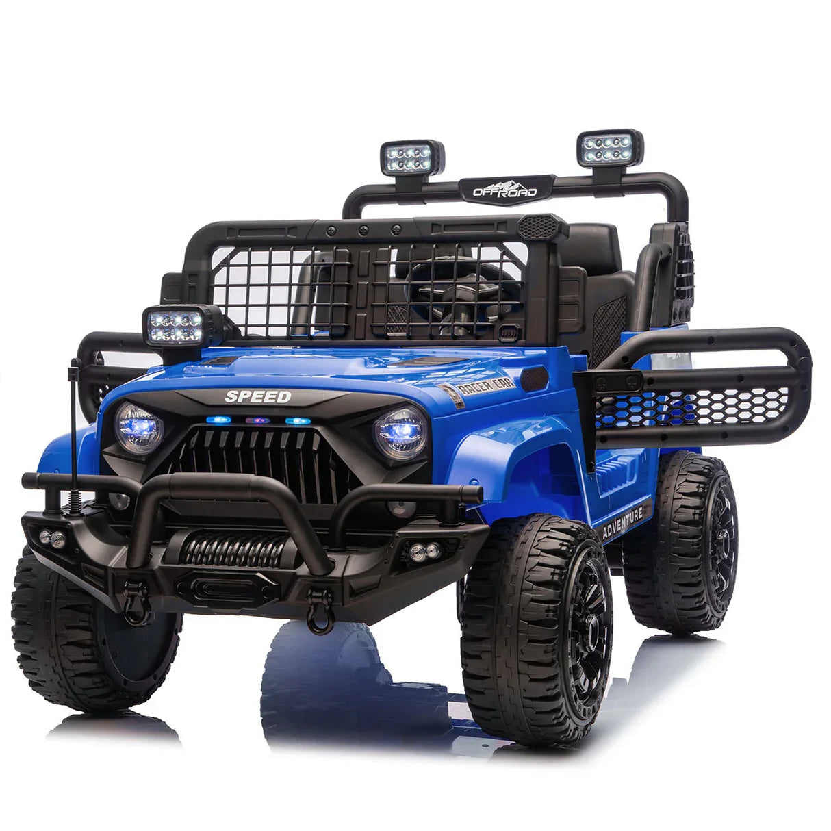 24-Inch 24V Two-Seater Kids Electric Ride On Car - Omega Lifestyles