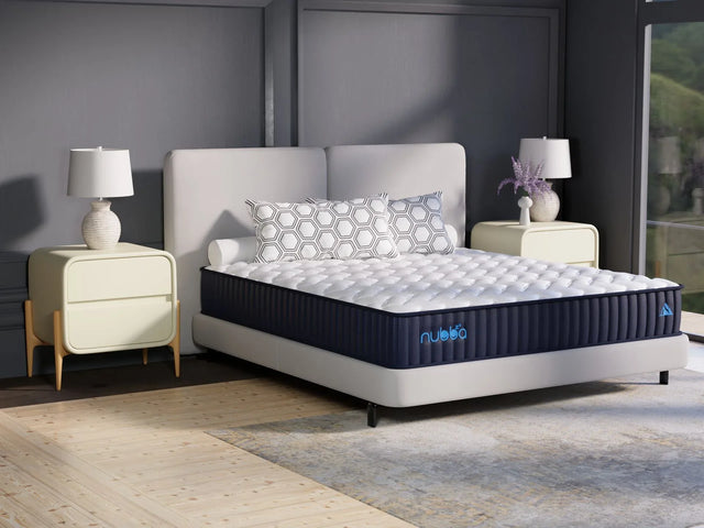 Full Medium Firm 12-Inch Hybrid Memory Foam Mattress - Omega Lifestyles