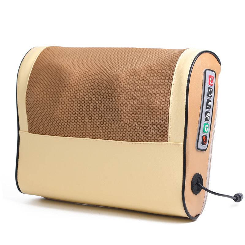 Multifunctional PU Leather Plug-In Waist Massage Device - Sleep Galleria