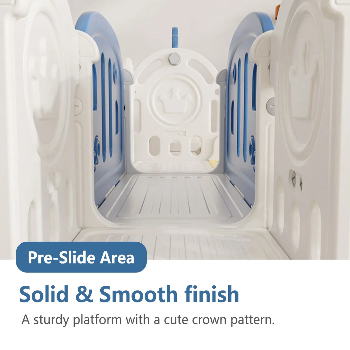 Toddler Slide Kids Playground With Swing Basketball Hoop - Omega Lifestyles