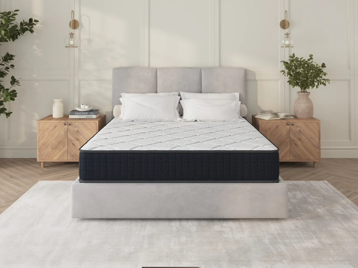 Medium 10-Inch Hybrid Foam Innerspring Full Mattress - Omega Lifestyles