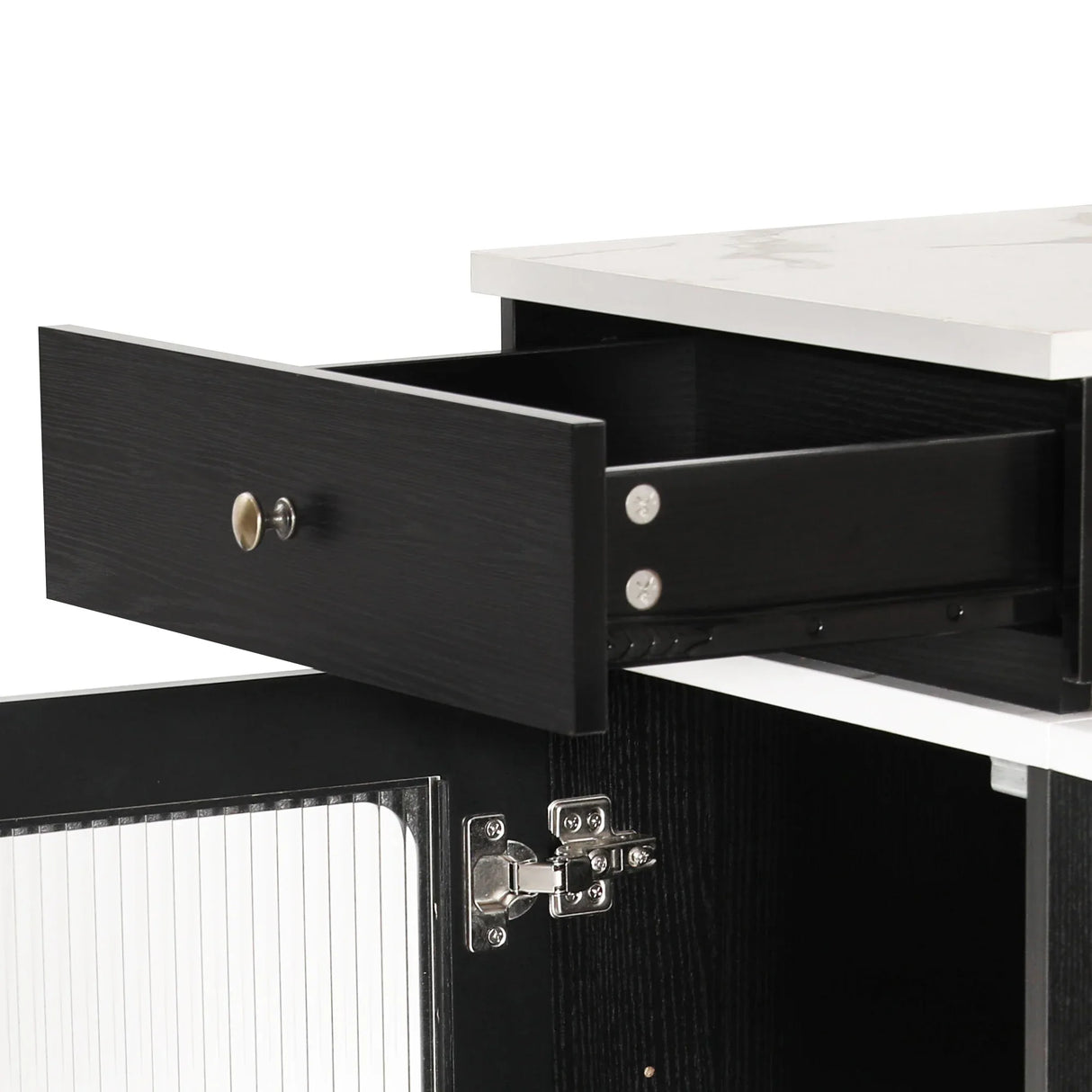 Extendable Dining Table Kitchen Island With Storage - Omega Lifestyles