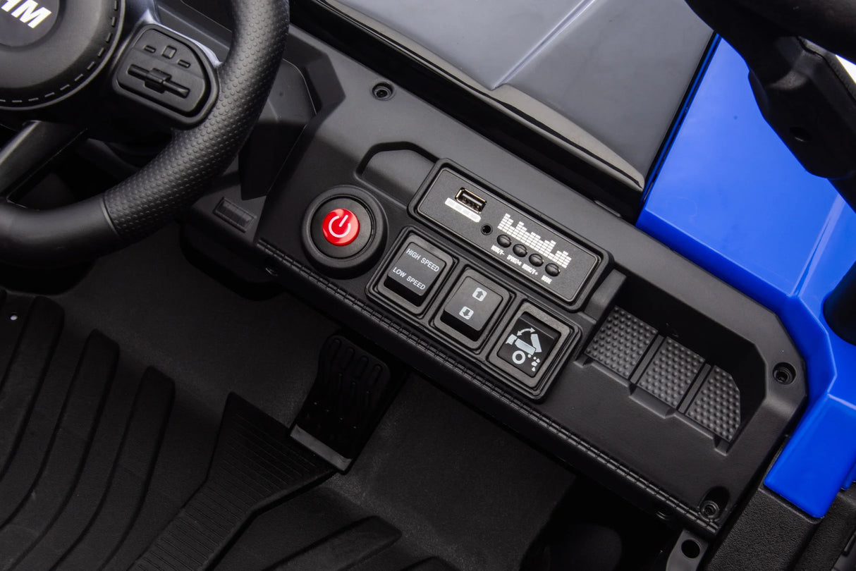 24V 2-Seater 4WD Ride On Dump Truck With Remote Control - Omega Lifestyles