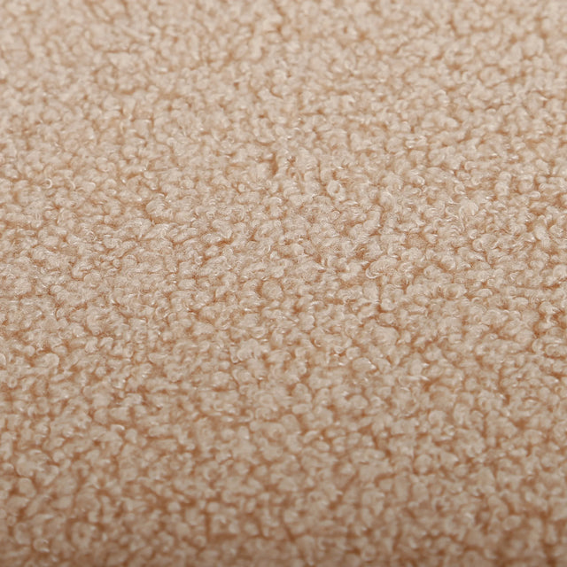 2-in-1 Convertible Full Size Teddy Fabric Sofa Bed - Omega Lifestyles