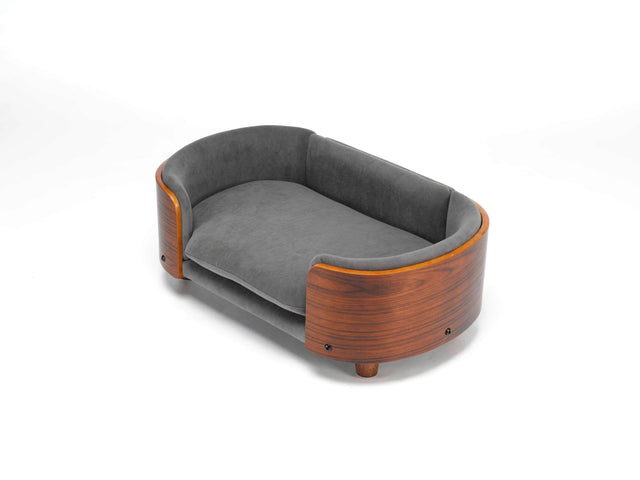 Orthopedic Scandinavian Solid Wood Elevated Dog Bed - Omega Lifestyles