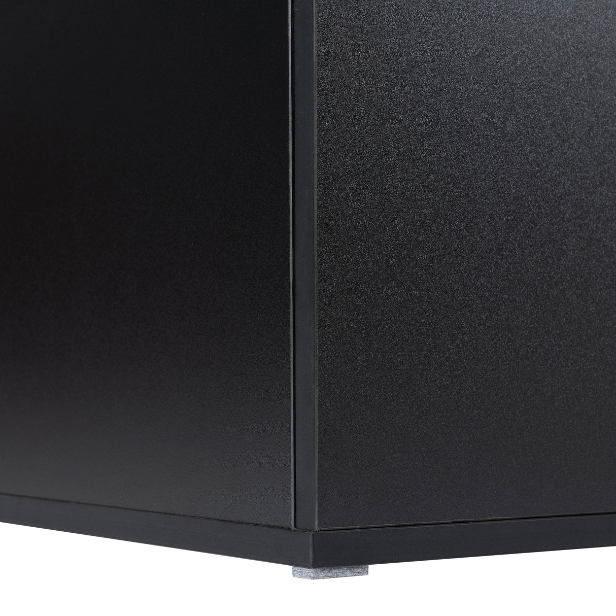 Modern APP Controlled LED Black Marble TV Stand - Sleep Galleria