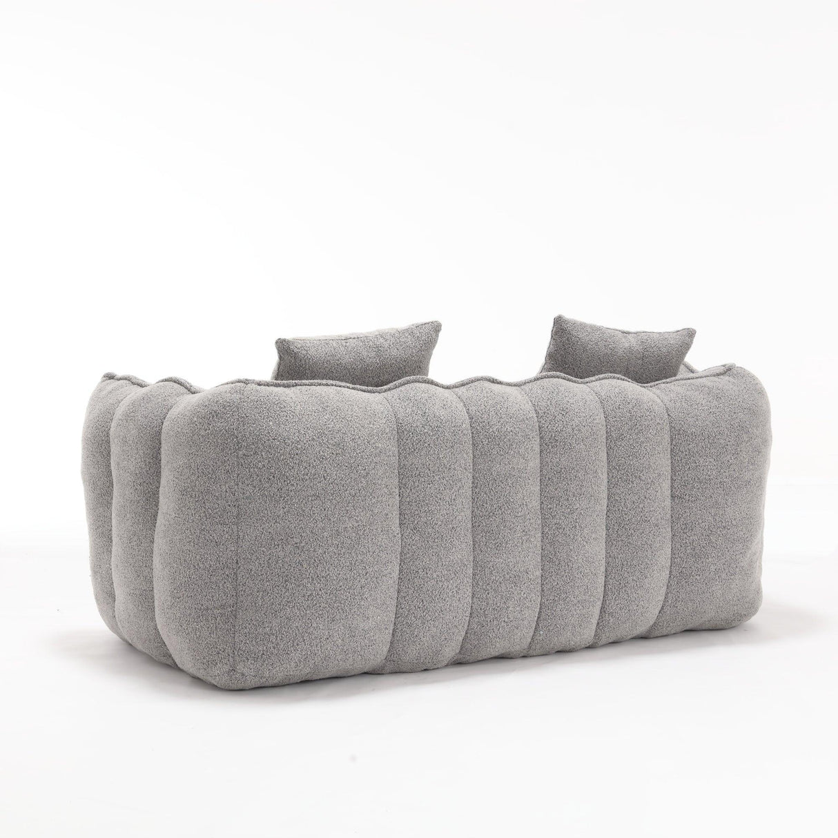 Chenille High Resilience Foam Cozy Bean Bag Chair - Omega Lifestyles
