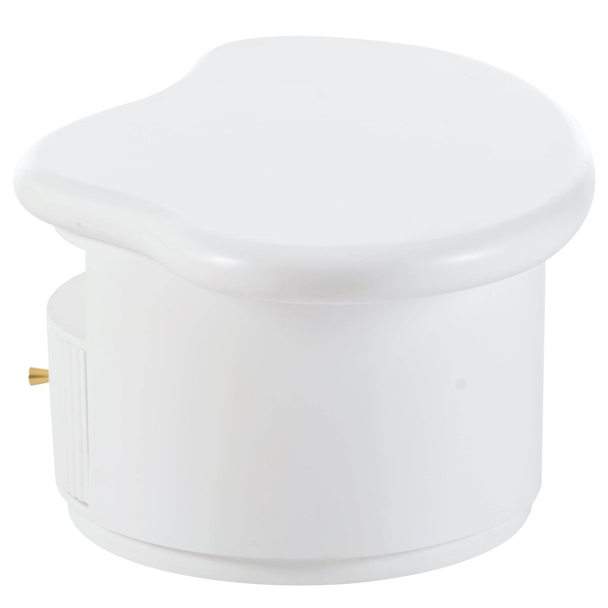 Cloud-Shaped White MDF Coffee Table With Drawer - Sleep Galleria