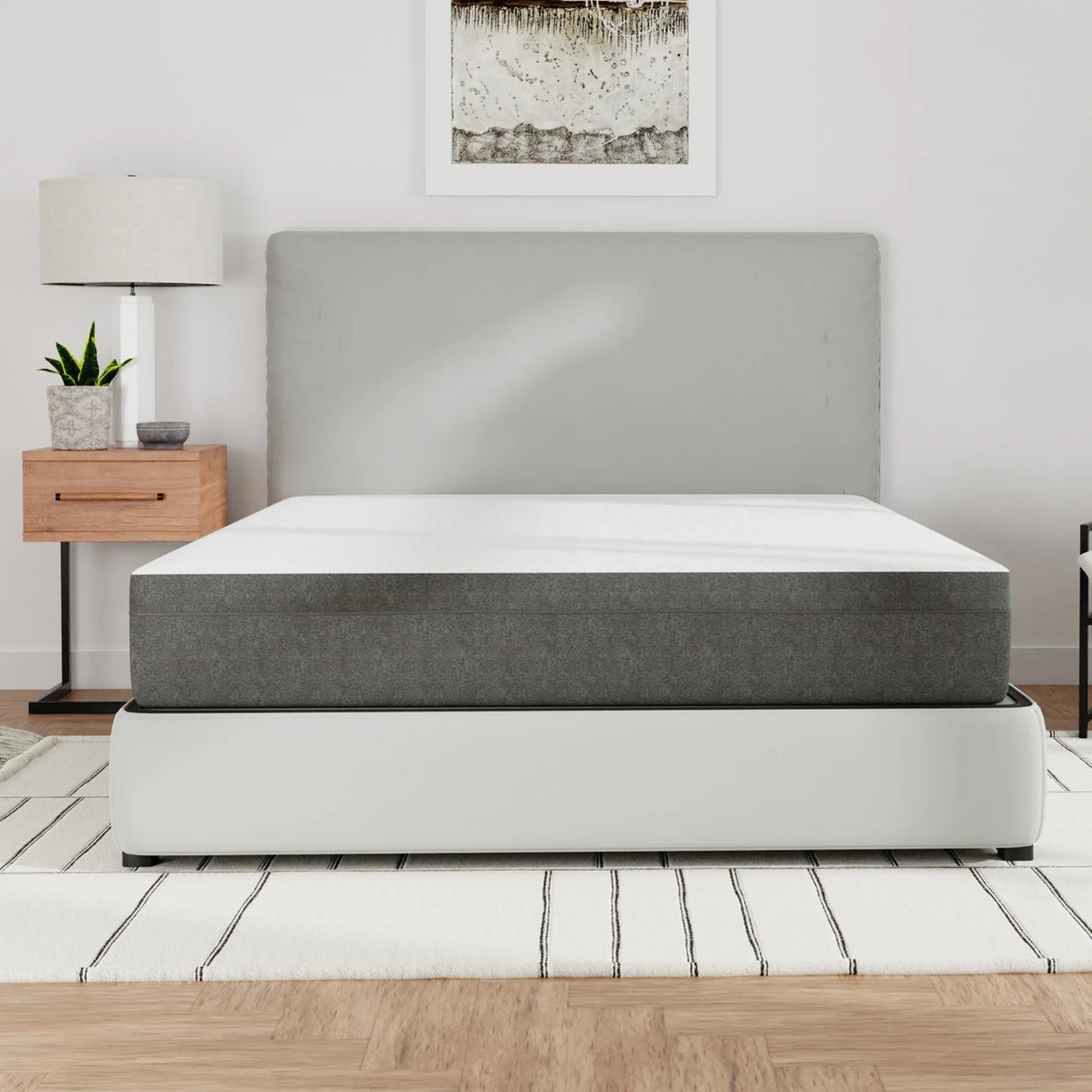 Medium 10-Inch Gel-Infused Memory Foam Twin XL Mattress - Omega Lifestyles