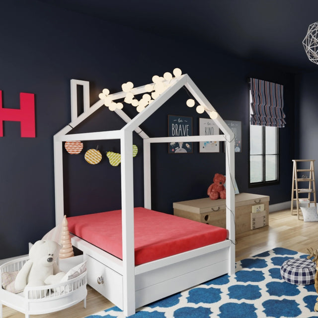 Full Medium 5-Inch Kids Foam Support Mattress - Omega Lifestyles