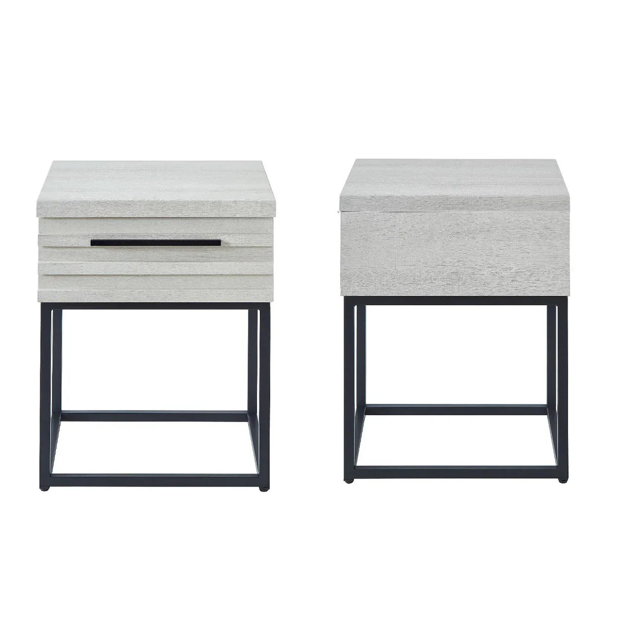 Findlay 2-Piece Full Platform Bed And Nightstand Set - Omega Lifestyles