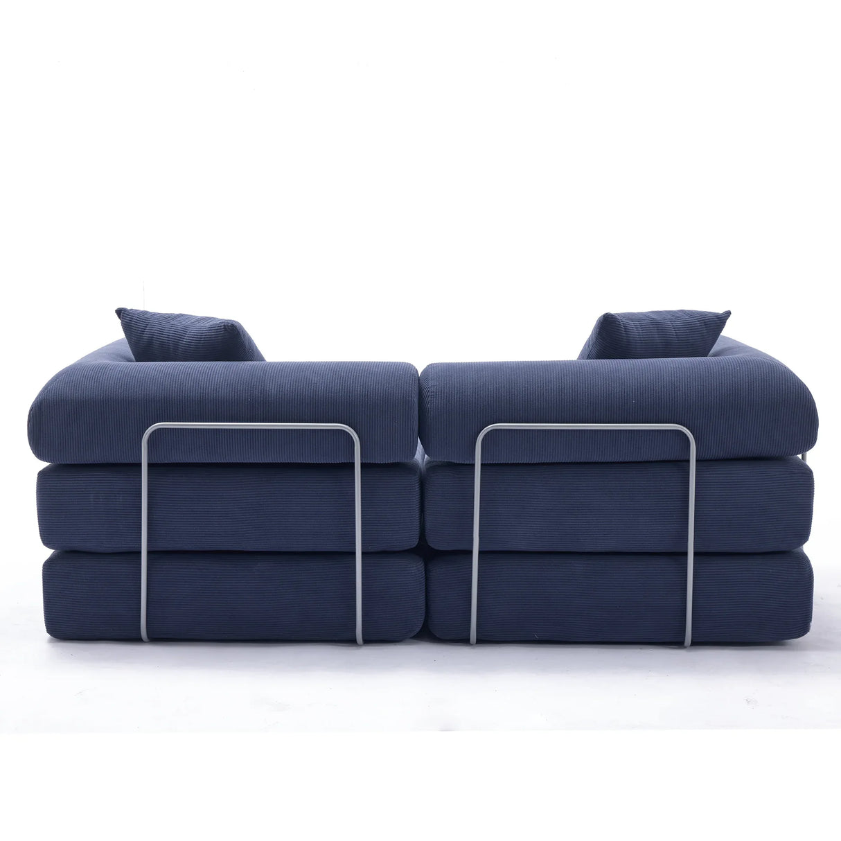 Modular Folding Convertible Corduroy Sofa Bed - Omega Lifestyles
