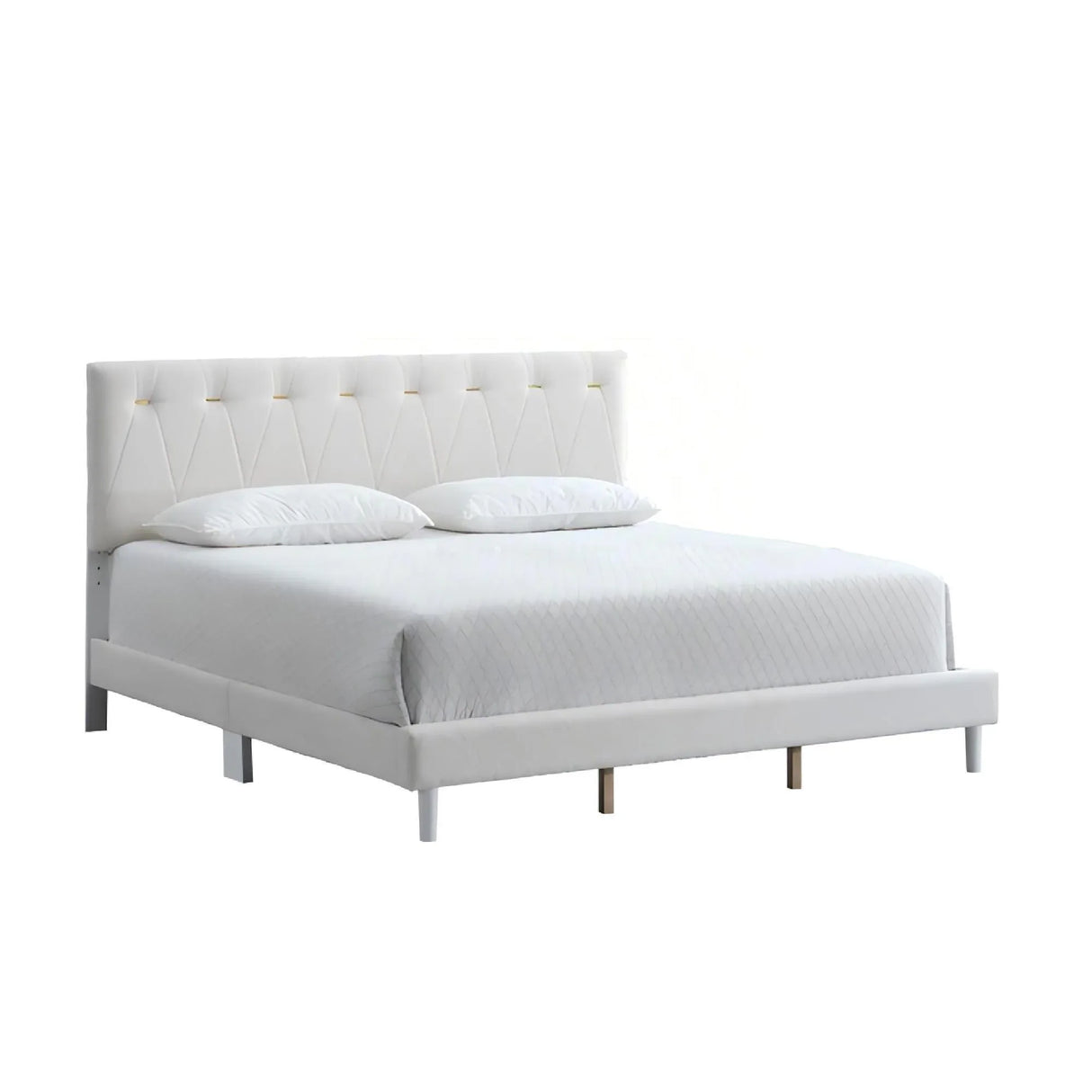 Queen Soft Teddy Bear Polyester Platform Bed Frame - Omega Lifestyles