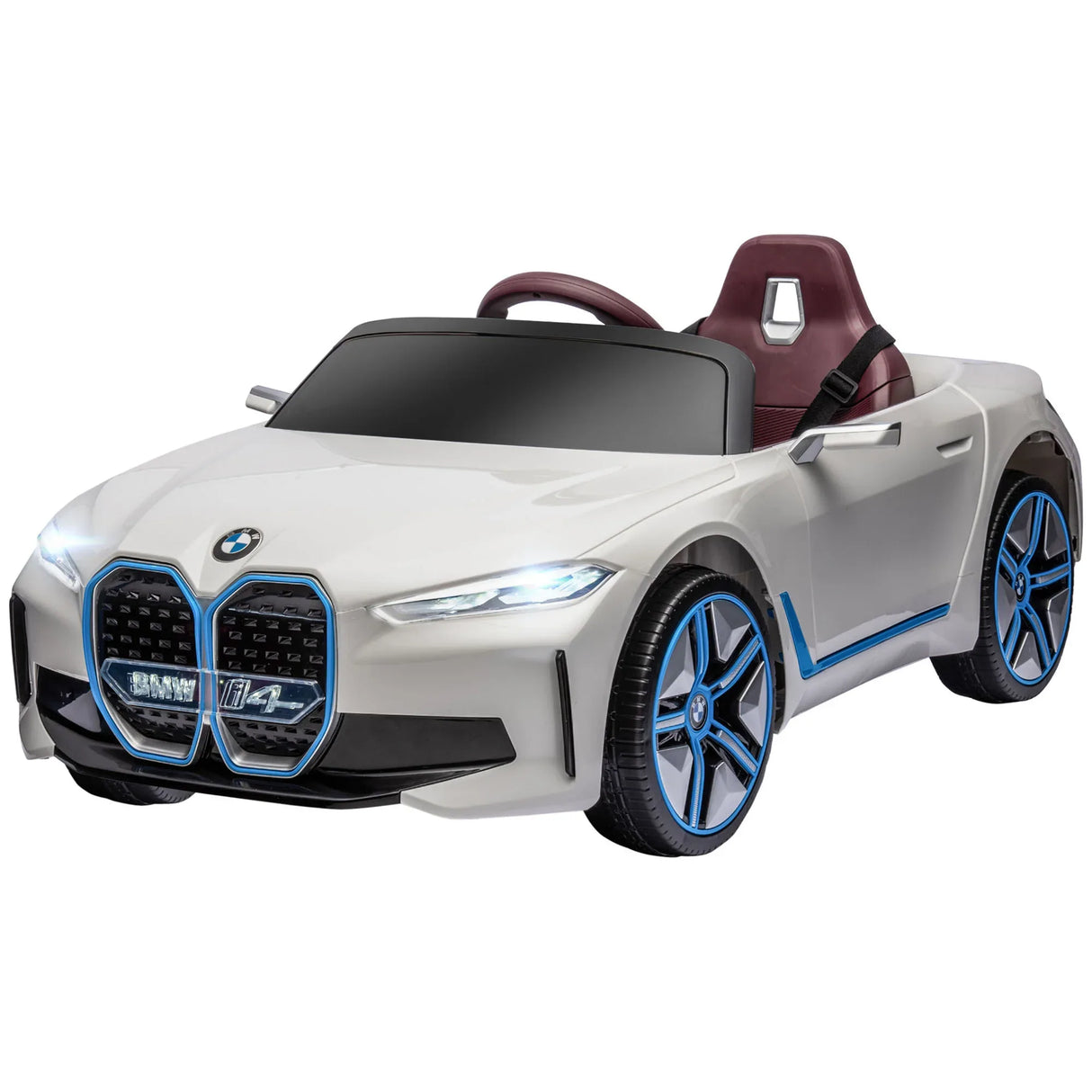 12V Licensed BMW Kids Electric Ride On Car With Remote Control - Omega Lifestyles