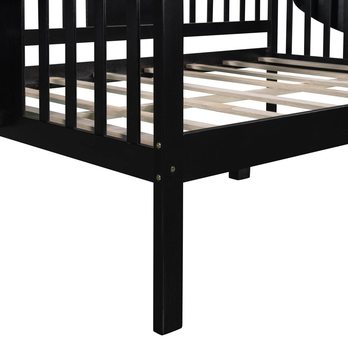 Full Full Size Solid Wood Espresso Daybed Frame - Omega Lifestyles