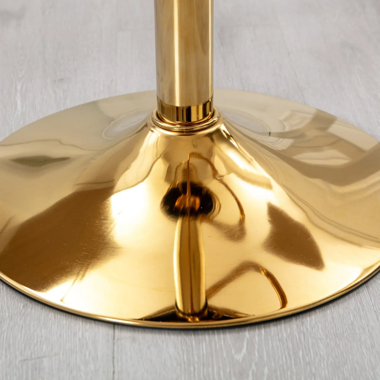 Set Of 2 Off-White Velvet 360-Degree Rotation Bar Chairs - Omega Lifestyles