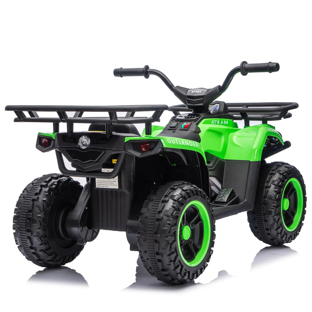 24V High-Power Kids Ride On ATV With LED Headlights - Omega Lifestyles