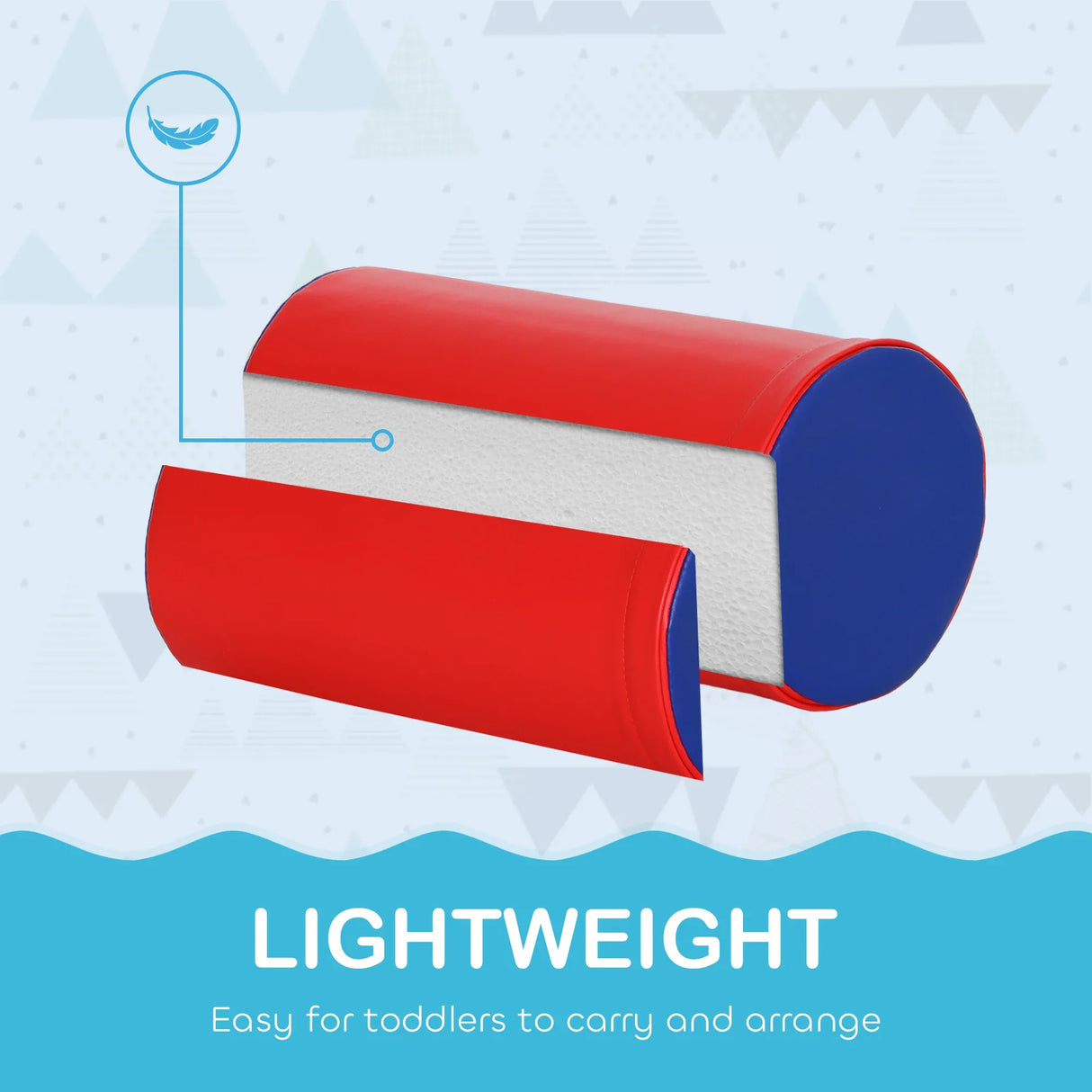 Foam 5-Piece Climb And Crawl Activity Playset - Omega Lifestyles