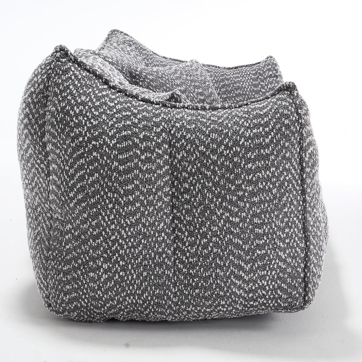 Dual Chenille Bean Bag Chair With High Resilience Foam Core - Omega Lifestyles