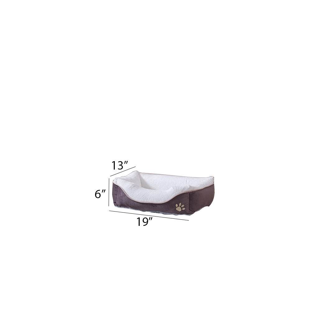 Contemporary Foam Cozy Pet Bed For Medium Cats - Sleep Galleria