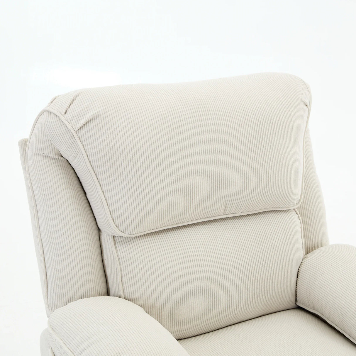 Ivory Remote-Controlled Heated Massage Assistive Recliner - Omega Lifestyles