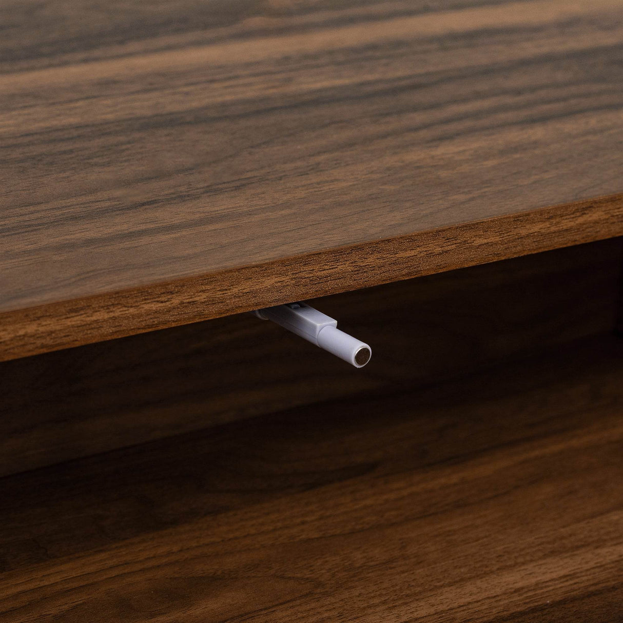 Mid Century Modern Walnut Wood TV Stand With Storage - Sleep Galleria