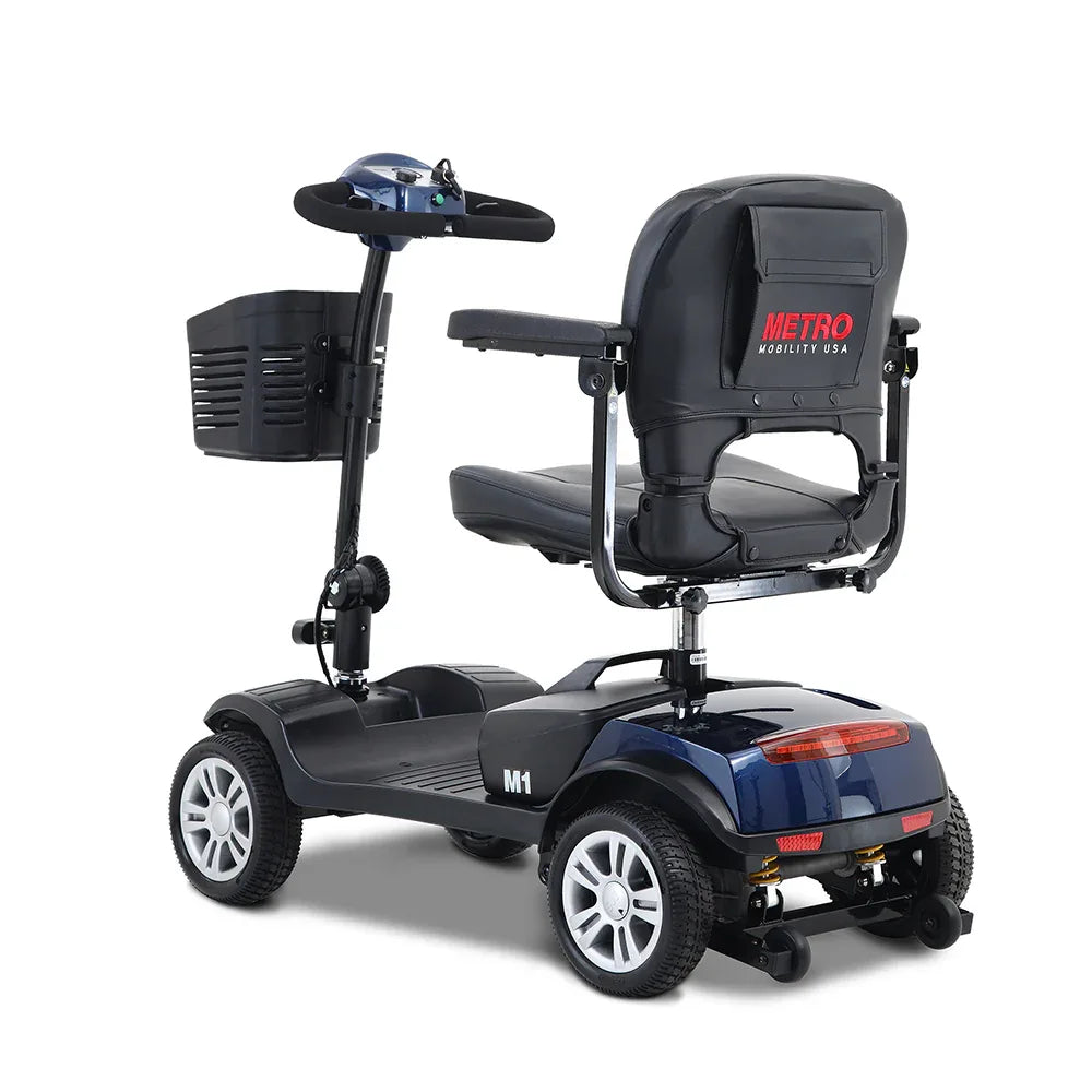 Compact Travel Mobility Scooter 300W Motor 300lbs Capacity - Omega Lifestyles