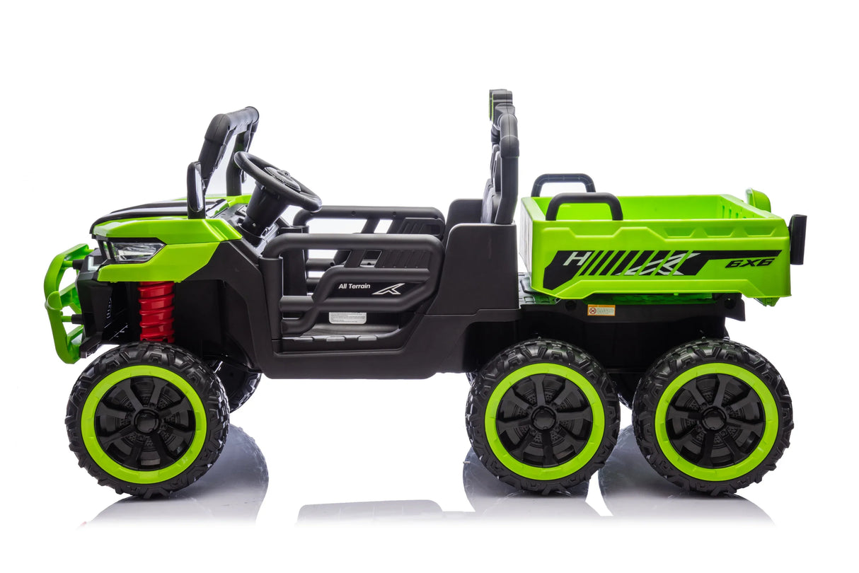 24V 2-Seater 4WD Ride On Dump Truck With Remote Control - Omega Lifestyles