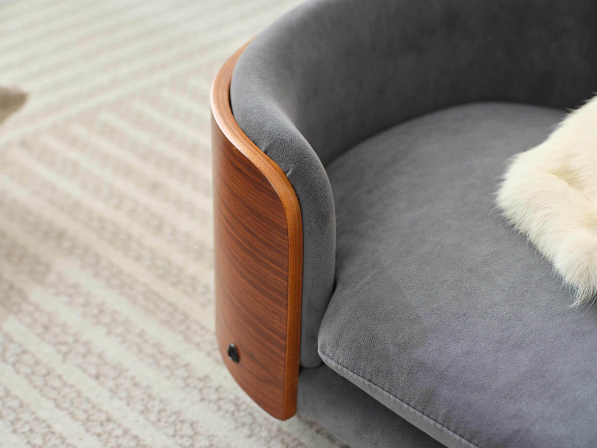 Orthopedic Scandinavian Solid Wood Elevated Dog Bed - Sleep Galleria