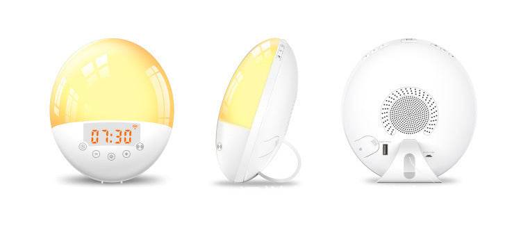 WiFi Voice Control Smart Sunrise Wake-Up Light - Sleep Galleria