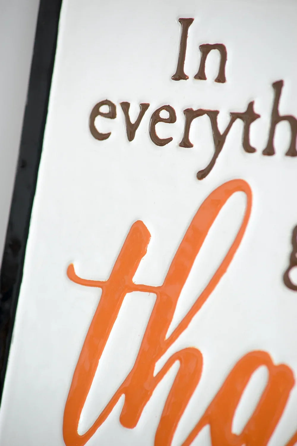 Set of 2 Rustic Iron Thanks Wall Signs - Omega Lifestyles