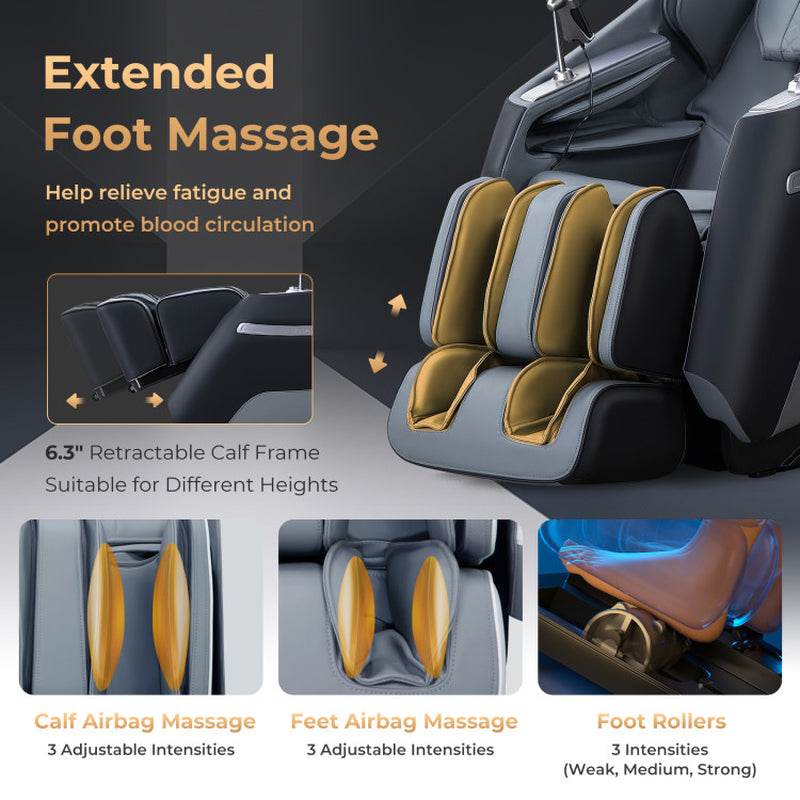 Relaxation 29-Full Body Massage Chair with Waist Heating & Airbag Massage