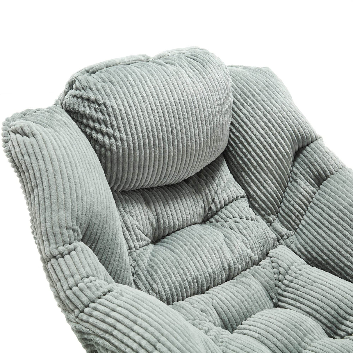 Soft Lounge Chair With Ottoman And Side Pocket - Sleep Galleria